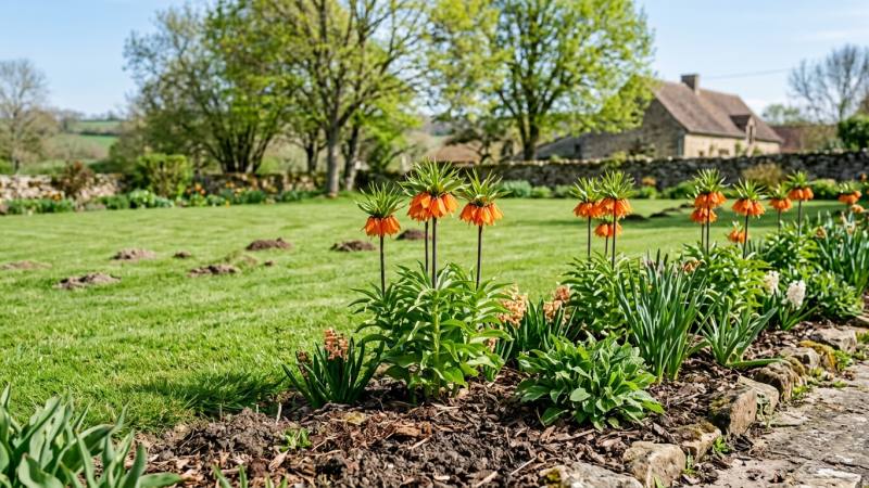 Adieu les tas de terre : cette plante étonnante garde votre gazon à l'abri des taupes sans effort