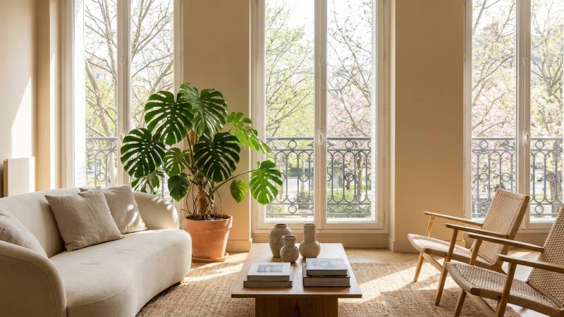Aménagement d’intérieur : pourquoi la Monstera s’impose comme l’incontournable des salons ?