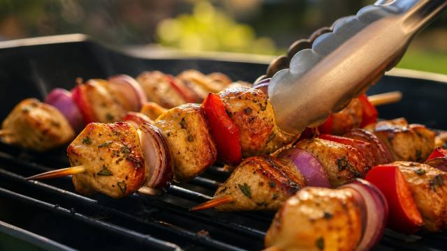 Brochettes de poulet marinées : cuire sans dessécher les morceaux sur le barbecue