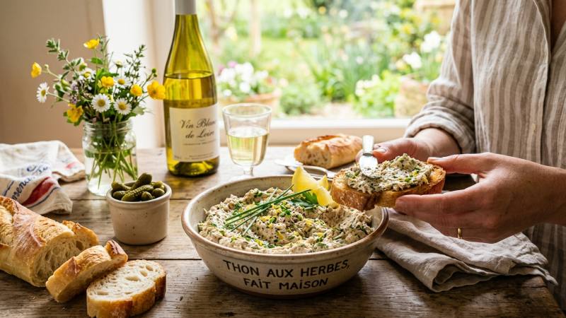 Cette rillette de thon aux herbes a remplacé tous mes tartinables du dimanche soir