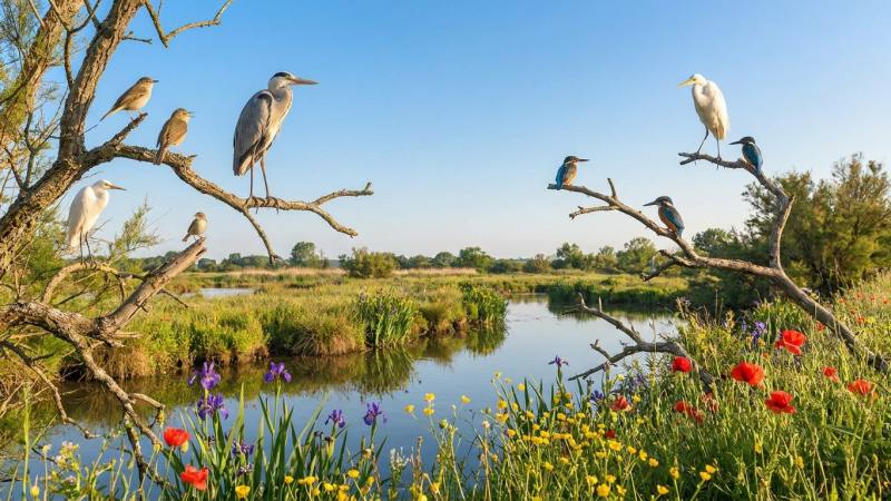 Hérault : découvrez les 5 meilleurs endroits sauvages pour le birdwatching au printemps