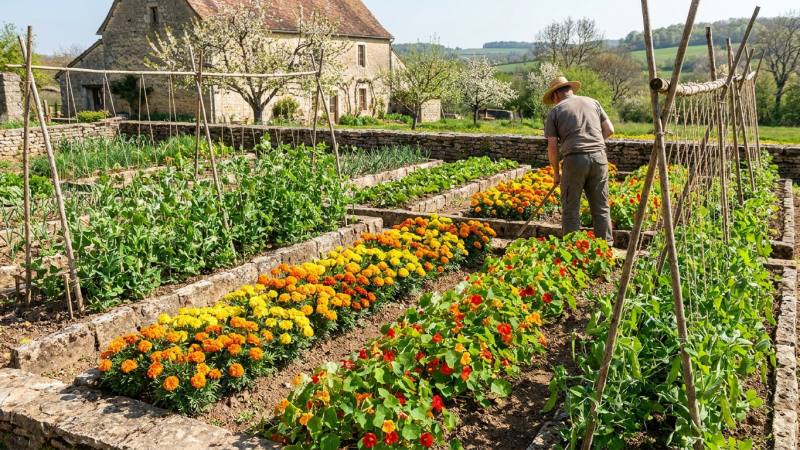Mettre en œuvre la technique « push-pull » pour protéger son potager des nuisibles